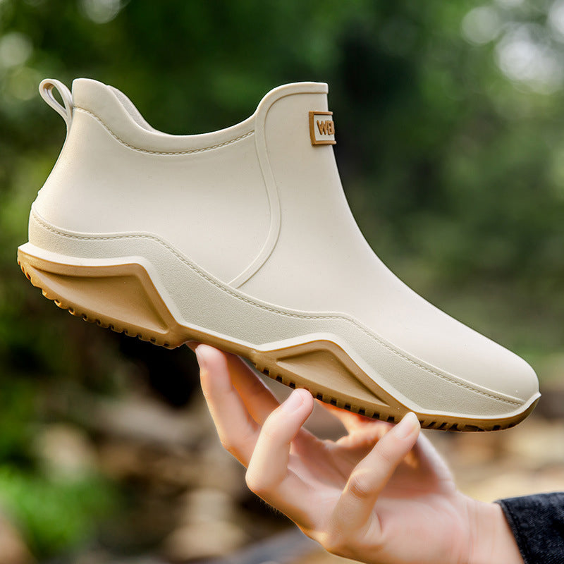 Wasserdichte, rutschfeste Regenstiefel für den Außenbereich