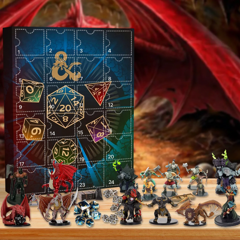 Dungeons & Dragons Adventskalender 🎁24 Geschenke sind drin