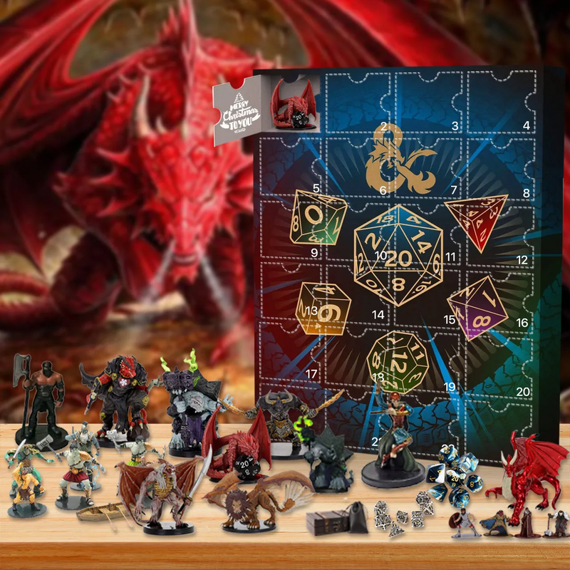 Dungeons & Dragons Adventskalender 🎁24 Geschenke sind drin