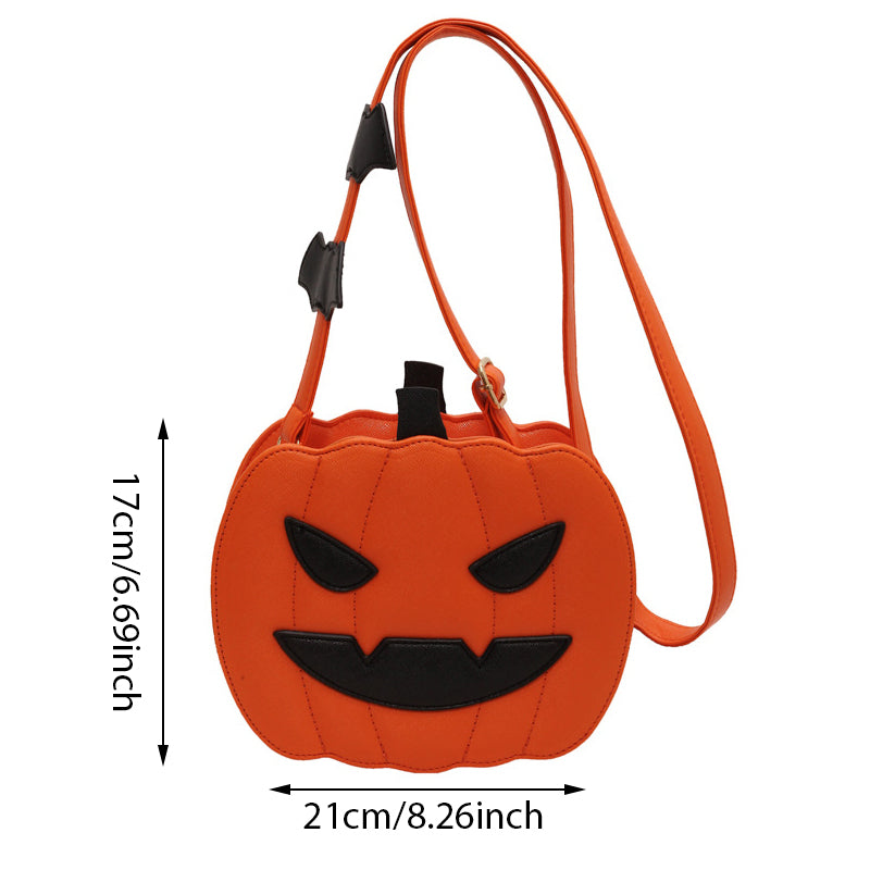 Halloween Kreative Cartoon Kürbis Crossbody Tasche