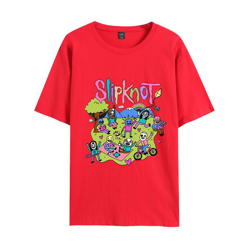 Slipknot – T-Shirt mit Aufdruck „Happy Times“