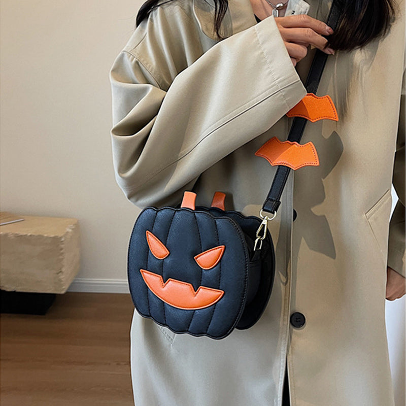 Halloween Kreative Cartoon Kürbis Crossbody Tasche