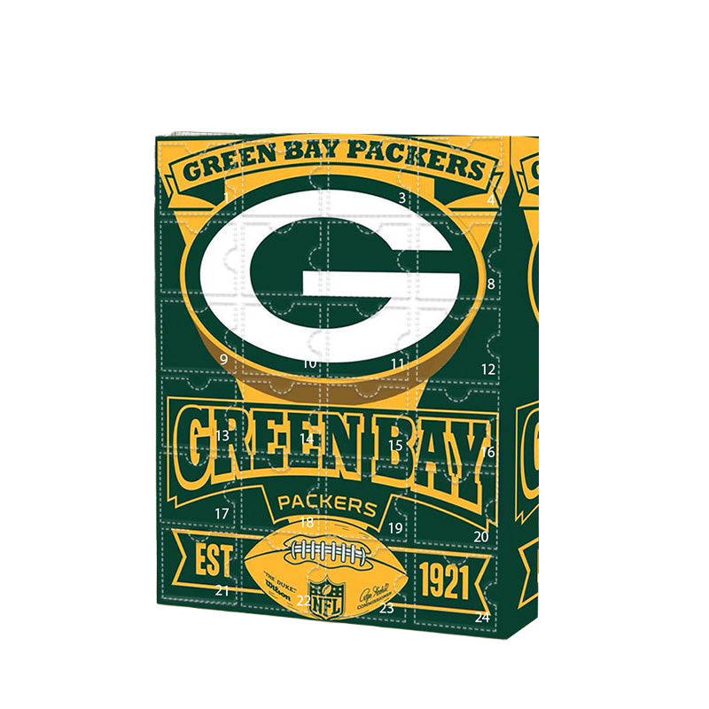 Green Bay Packers Adventskalender – Der mit den 24 kleinen Türen