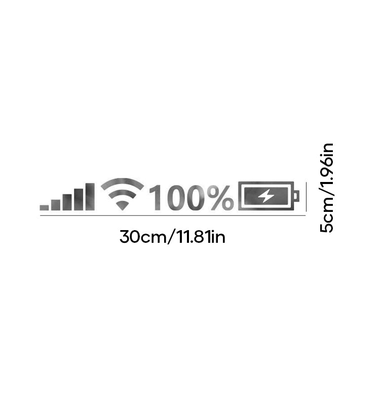 WiFi Power-Aufkleber für die Windschutzscheibe des Autos