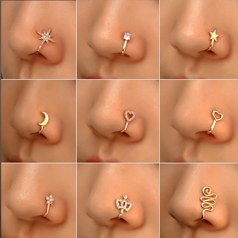 Piercing-freier Nasenclip