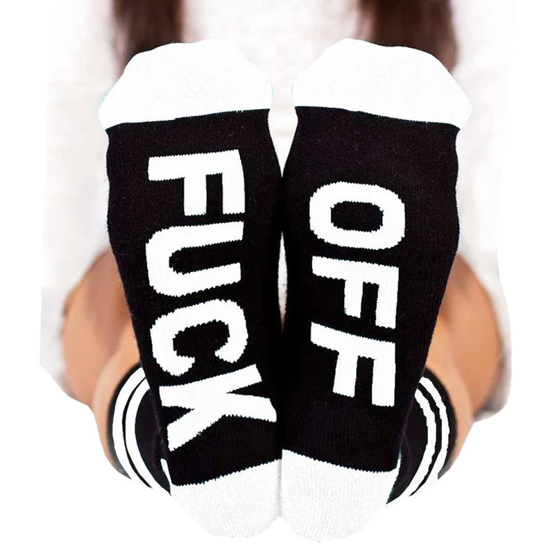 F**K OFF! Kreative lustige lässige Sport Socken