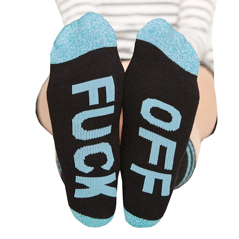 F**K OFF! Kreative lustige lässige Sport Socken