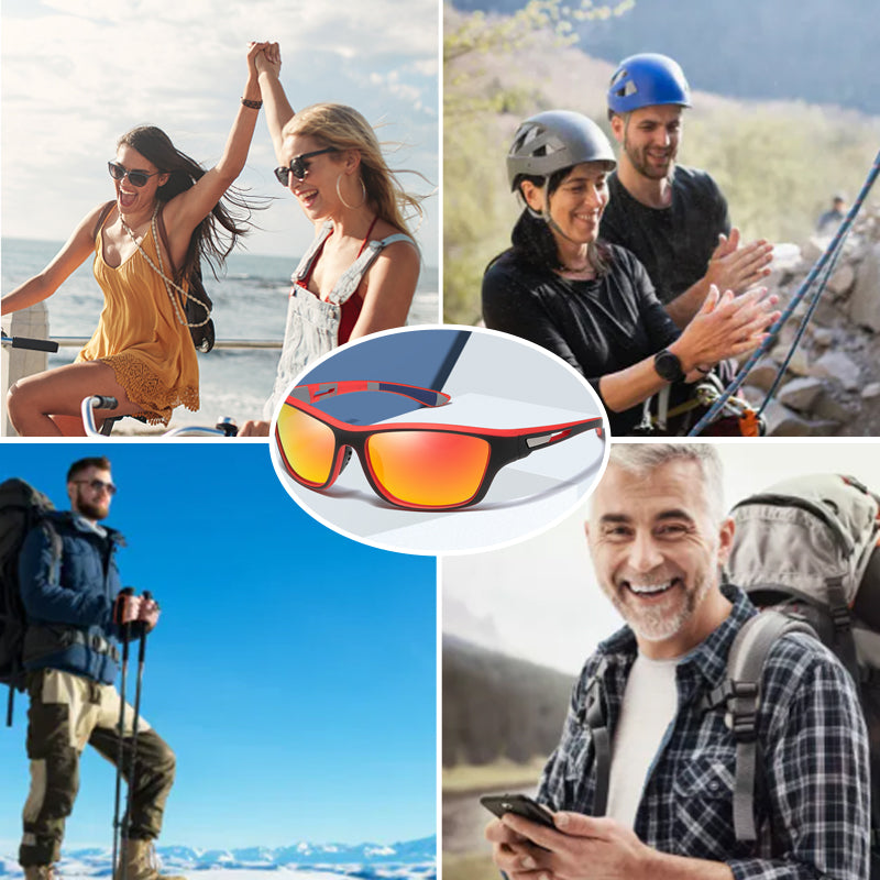 Blendfreien polarisierten Outdoor Sport Sonnenbrille