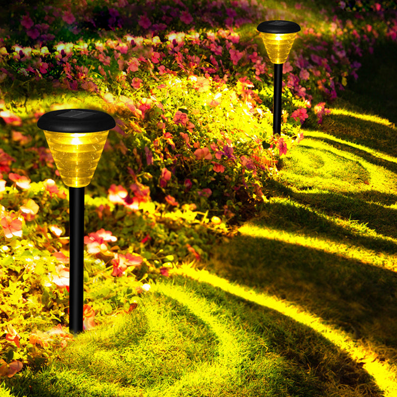 RGB-LED-Solar-Gartenleuchte für den Außenbereich