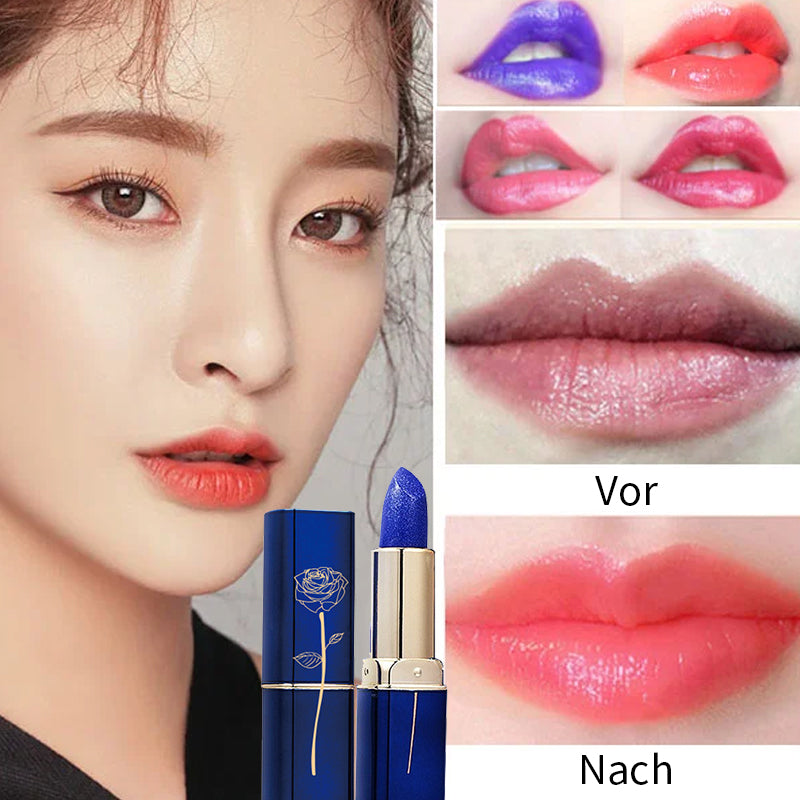 Blauer, farbwechselnder Lippenstift von Enchantress