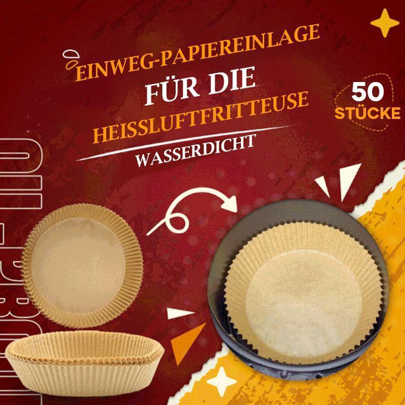 Heißluftfritteuse Einweg-Papiereinlage（50 Stück）