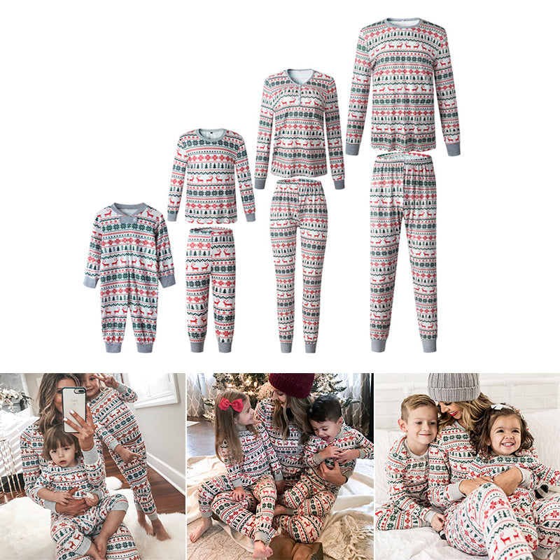 Weihnachten Familien Pyjama Set