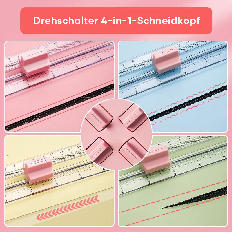 4-in-1-Papierschneider