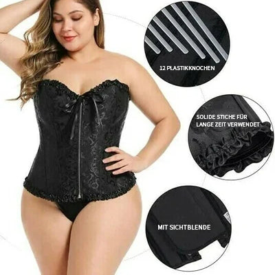 Body Shaper Bustier mit Schnürung für Damen