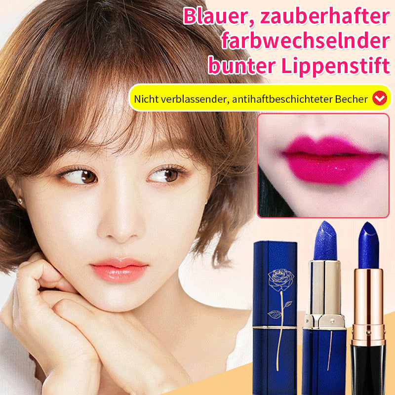 Blauer, farbwechselnder Lippenstift von Enchantress