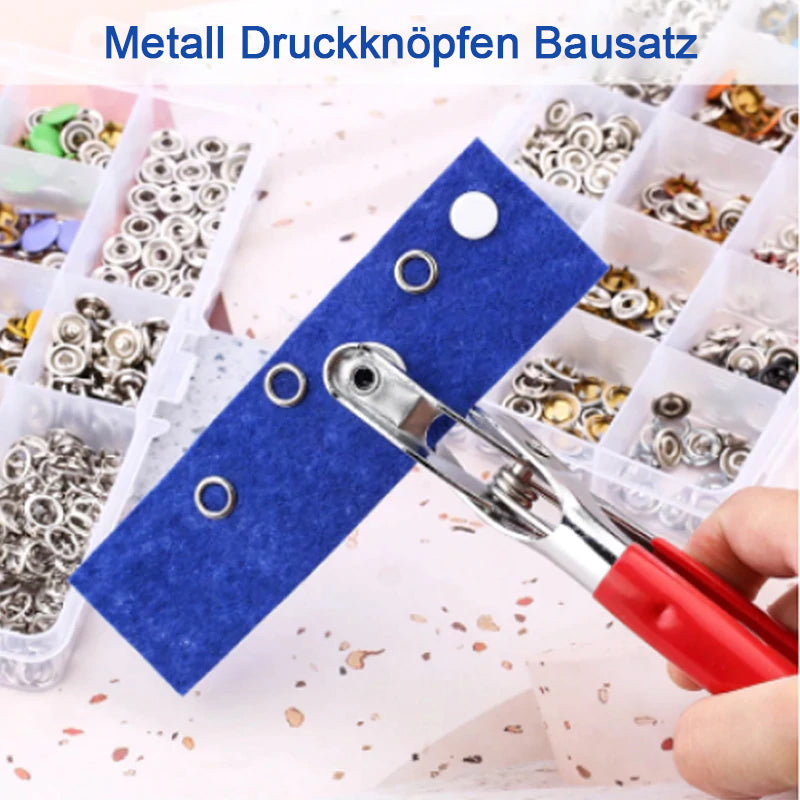 Metall Druckknöpfen Bausatz