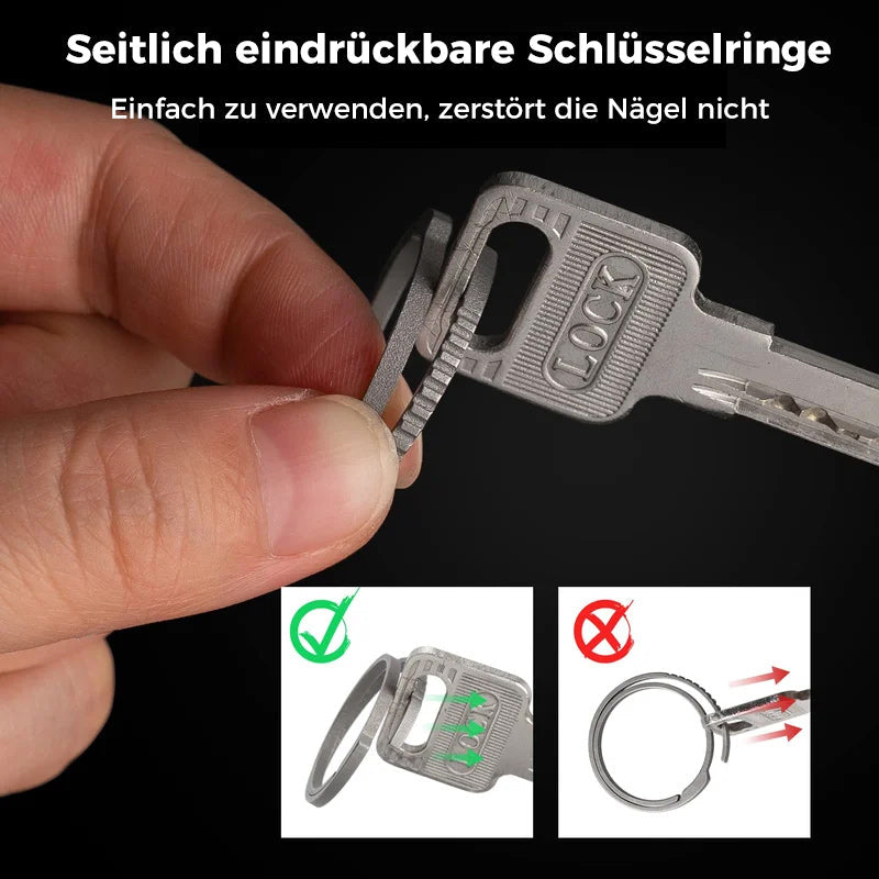 Karabiner Schlüsselanhänger Clip