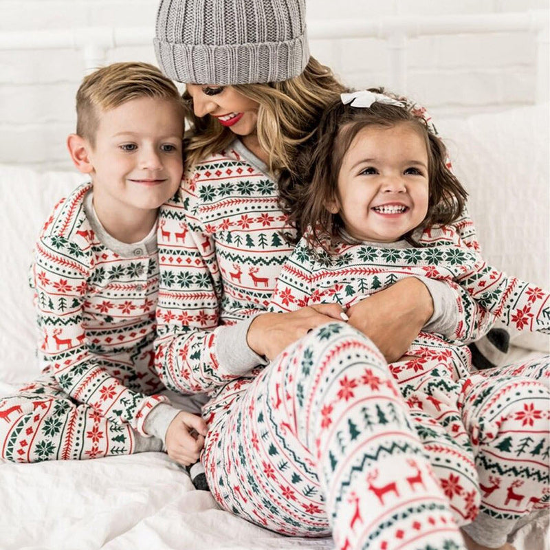 Weihnachten Familien Pyjama Set