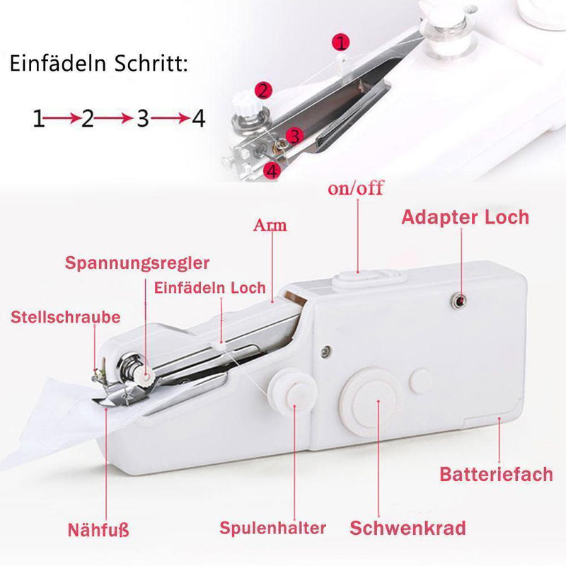 Tragbare Handnähmaschine