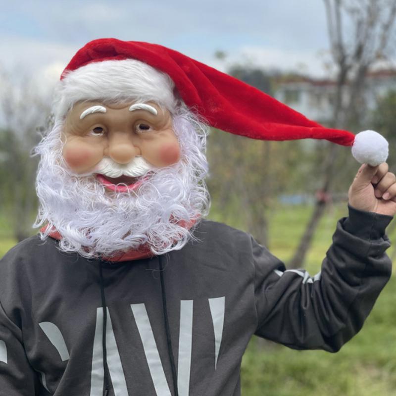 Weihnachtsfeier Weihnachtsmann Maske