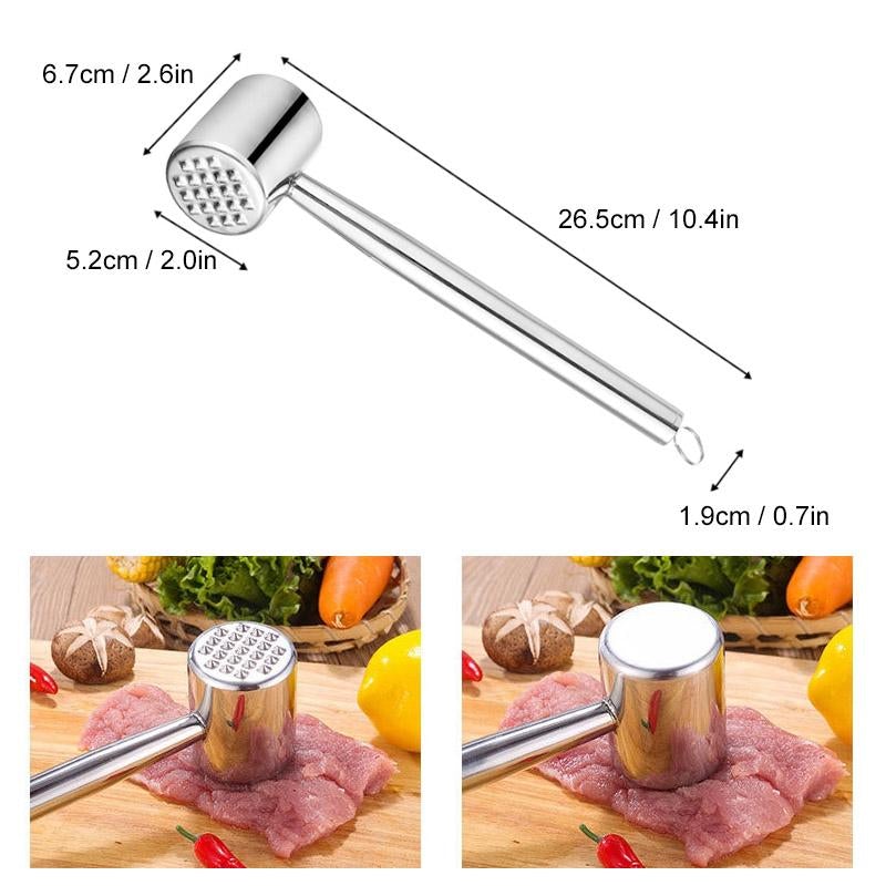 Fleischklopfer Hammer für Küche & Grill