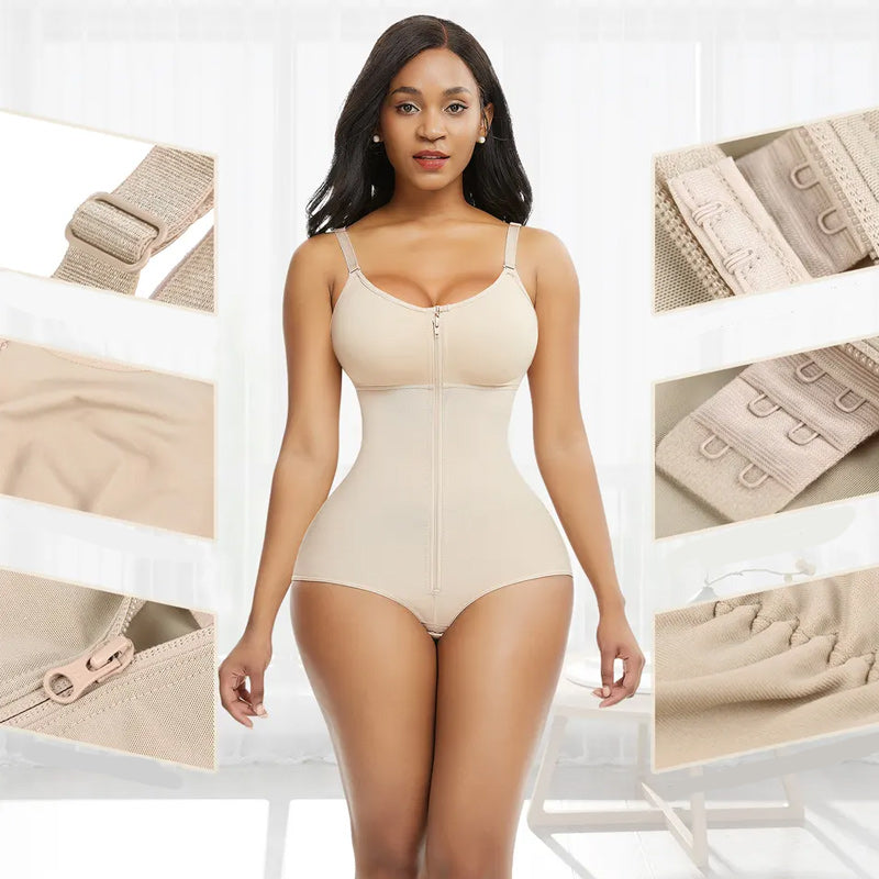 Damen Ganzkörper Bauchkontroll Kompressions Shapewear