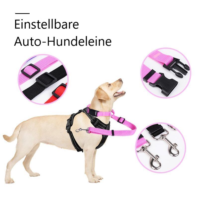 Einstellbare Auto-Hundeleine