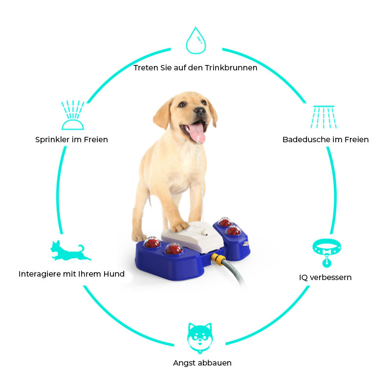 Multifunktionaler Wasserspender für Haustiere