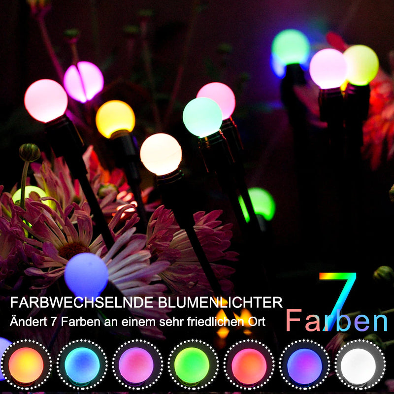 Solar Garten LED Glühwürmchen Steckleuchte