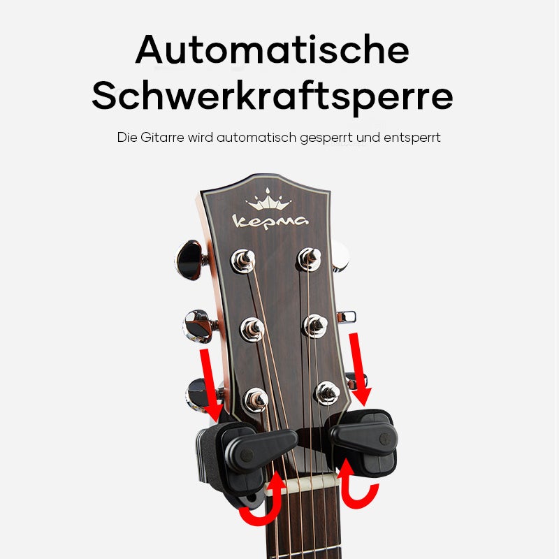 Automatische Halterung für Gitarre