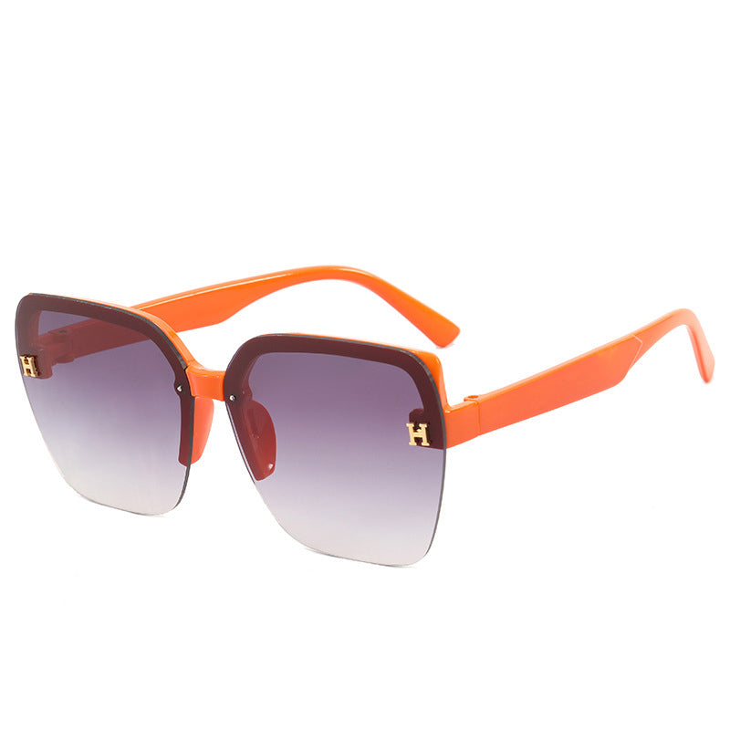 Unisex Mode großen Gläsern Sonnenbrille