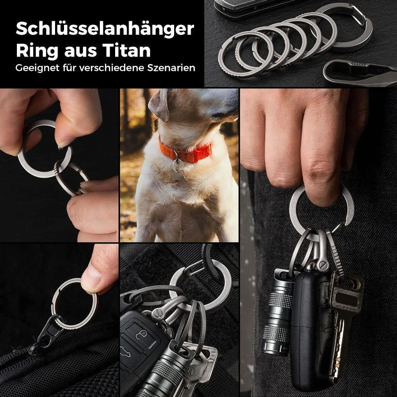 Karabiner Schlüsselanhänger Clip