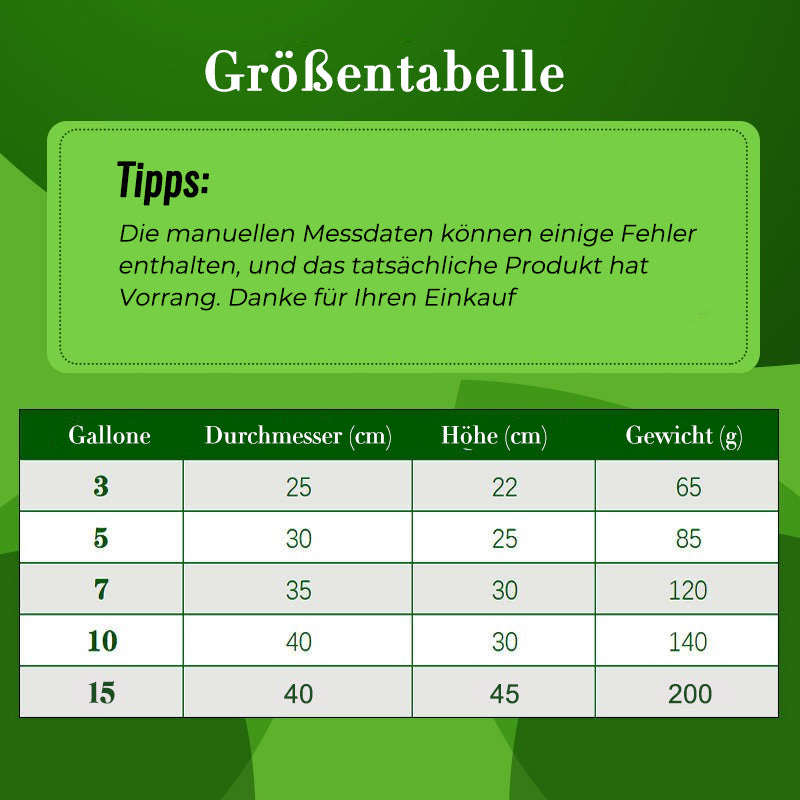 Pflanzbeutel aus Stoff