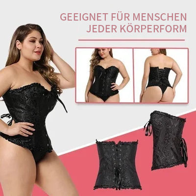 Body Shaper Bustier mit Schnürung für Damen