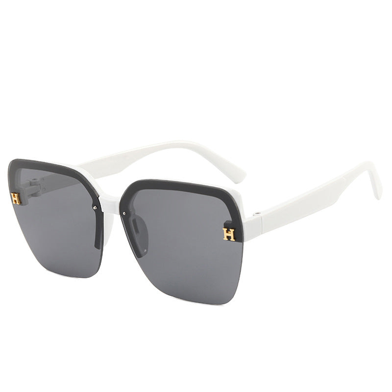 Unisex Mode großen Gläsern Sonnenbrille