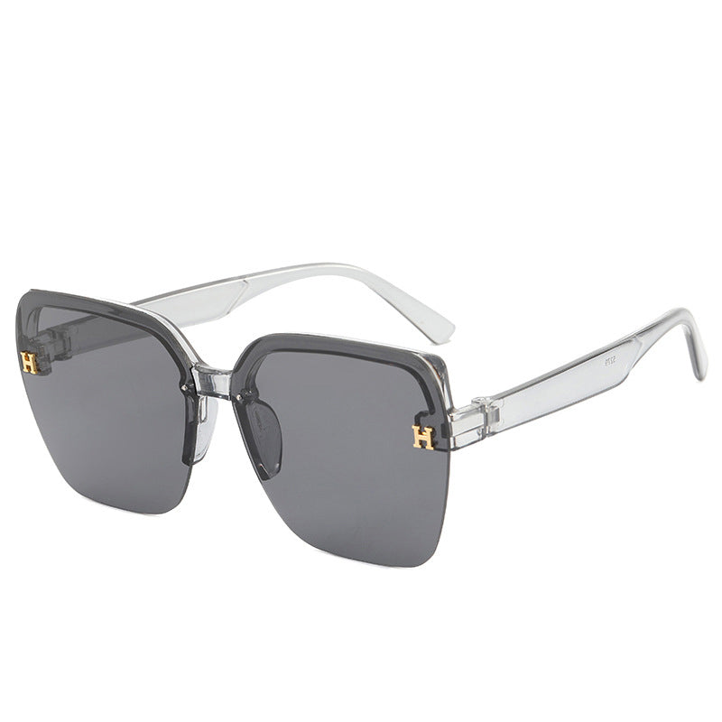 Unisex Mode großen Gläsern Sonnenbrille