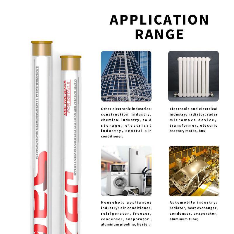 Solution Welding Flux-Cored Rods