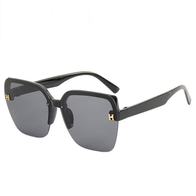 Unisex Mode großen Gläsern Sonnenbrille